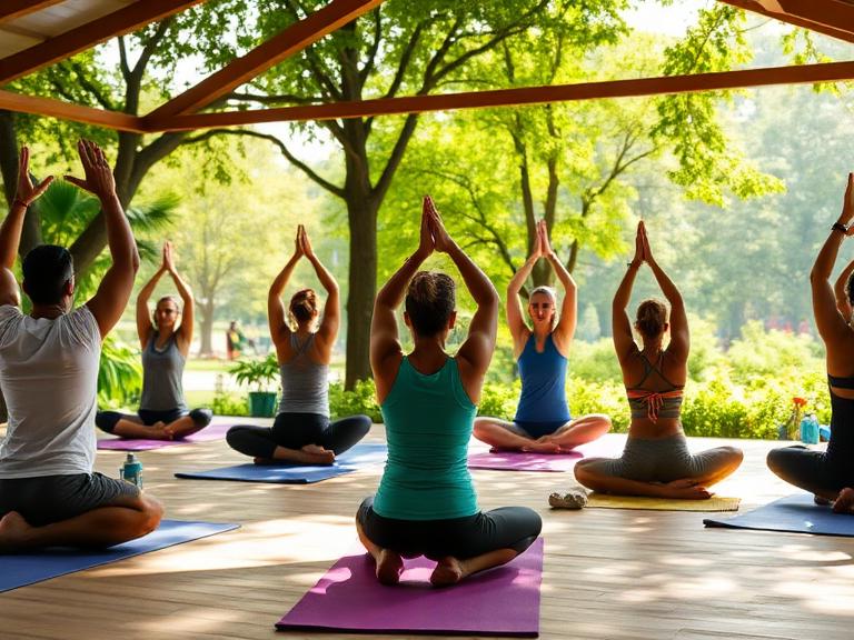 Outdoor Yoga Center Near Me