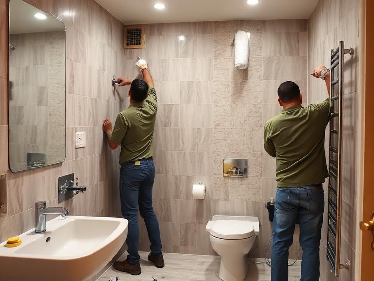 Commercial Bathroom Renovation in Hyderabad