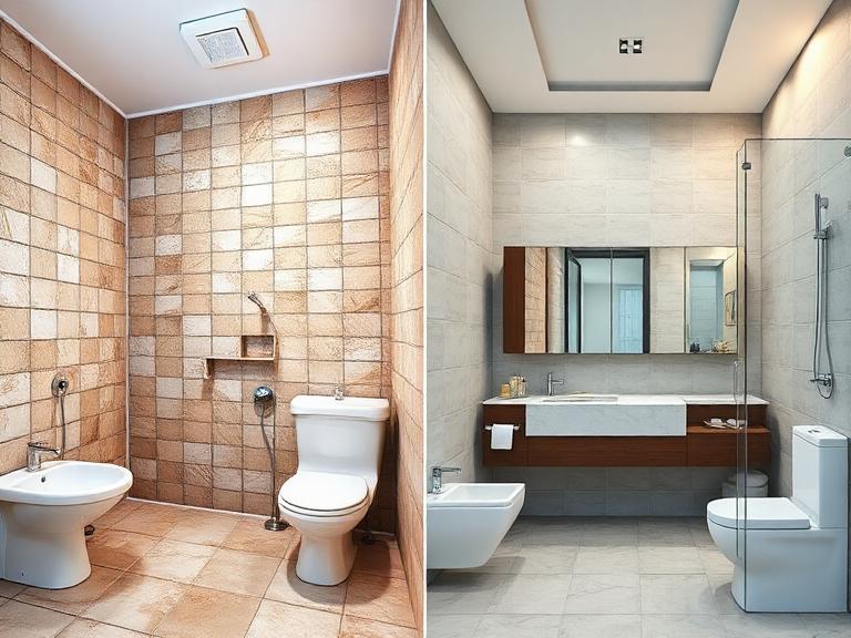 Commercial Bathroom Renovation in Hyderabad